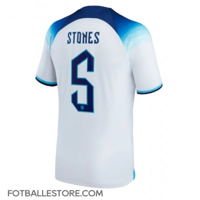 England John Stones #5 Hjemmedrakt VM 2022 Kortermet